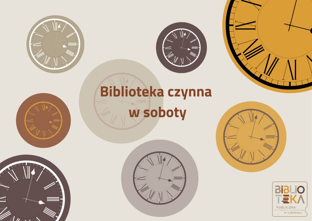 Biblioteka czynna w soboty 