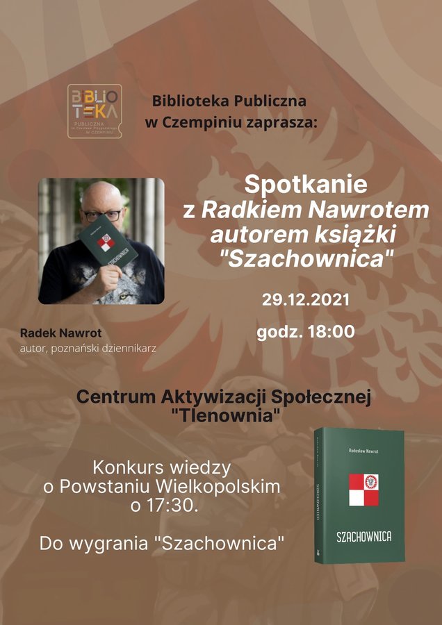 Spotkanie autorskie z Radkiem Nawrotem