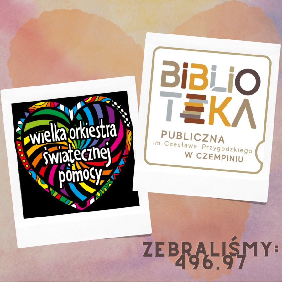Biblioteka wspiera Wielką Orkiestrę Świątecznej Pomocy