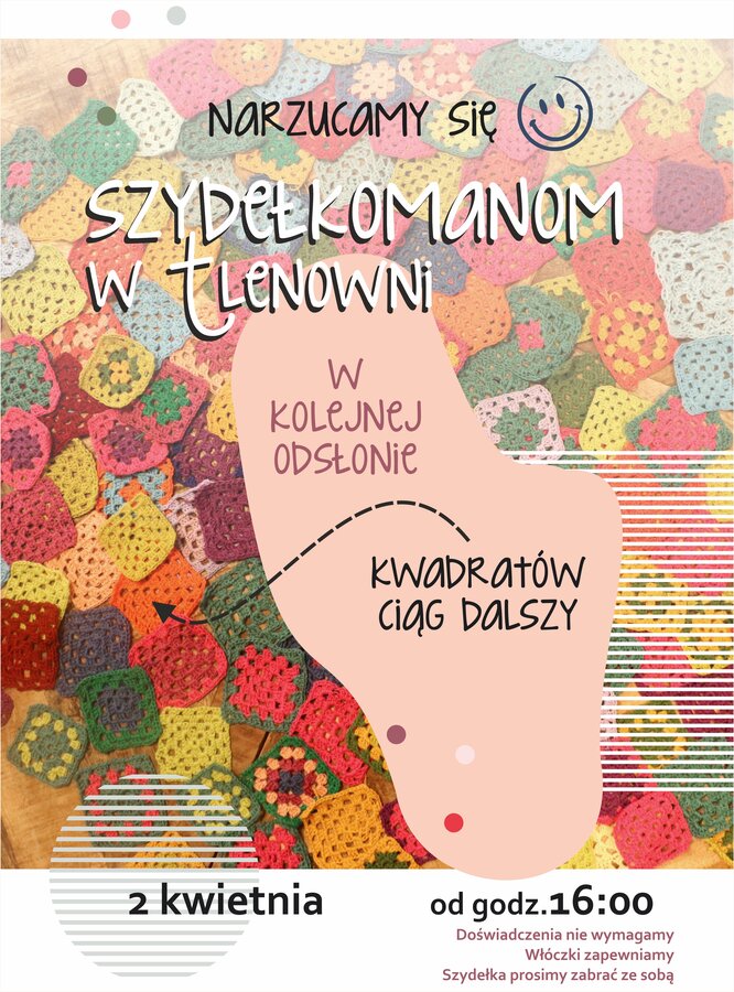 Szydełkomania - kwadratów ciąg dalszy 