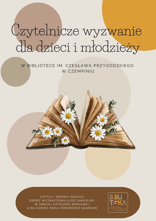 Czytelnicze wyzwanie dla dzieci i młodzieży 