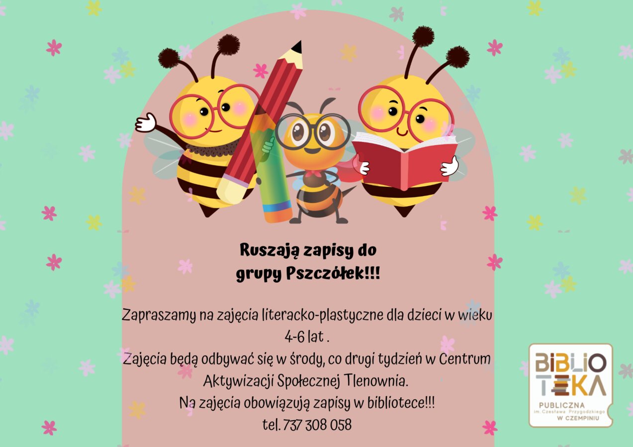 Pszczółki - ruszają zapisy