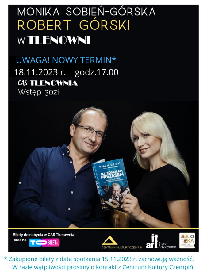 Spotkanie z Moniką Sobień-Gorską i Robertem Górskim