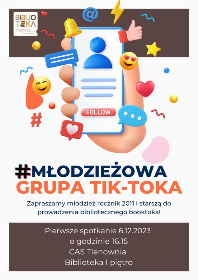 Rusza biblioteczny booktok!
