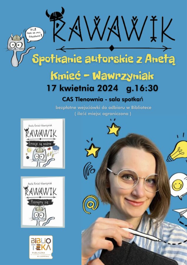 Warsztaty z autorką książek o Rawawiku