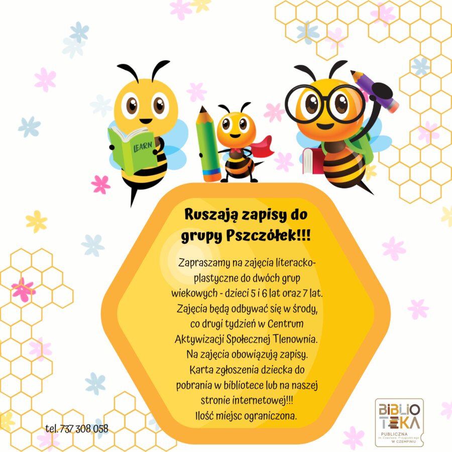 Pszczółki - ruszają zapisy