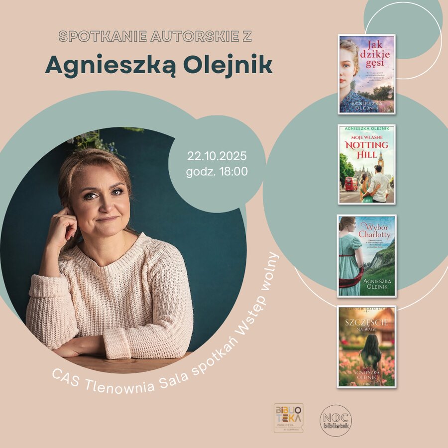 Spotkanie autorskie z Agnieszką Olejnik